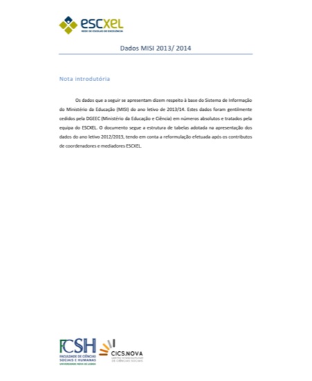 Relatório Bases MISI 13.14